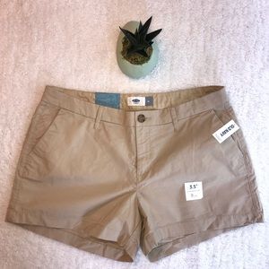 NWT old navy khaki shorts